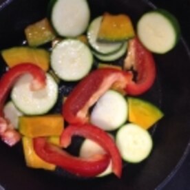 スキレット鍋で作るチーズのせグリル野菜 レシピ 作り方 By デミ 楽天レシピ